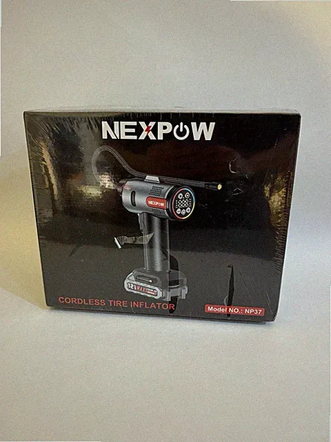 NEXPOW Cordless Tire Inflator, model number NP37 Sealed