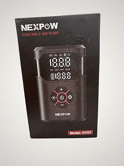 NEXPOW Portable Tire Inflator Air Compressor 150 PSI Air Pump
