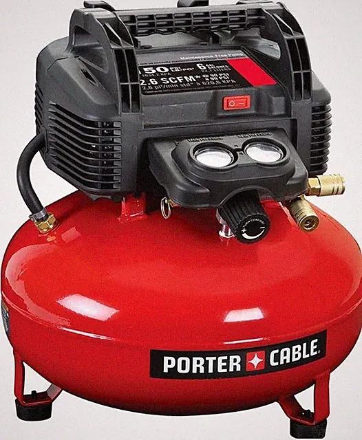 Portable Air Compressor 6-Gallon Pancake Oil-Free (C2002-ECOM)